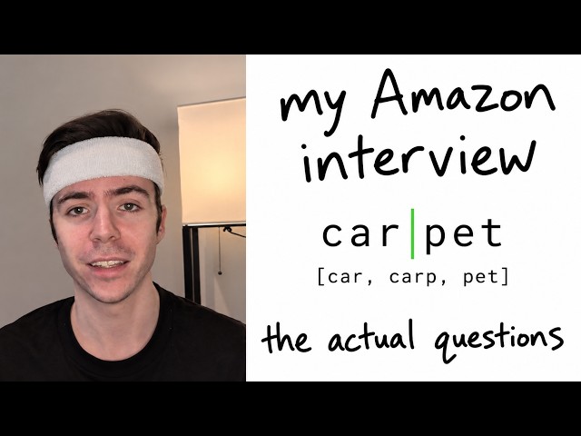 How I Passed My Amazon Coding Interview