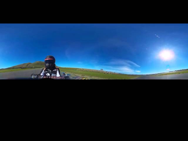 Honda CRF250 Karting run with SP360 Camera