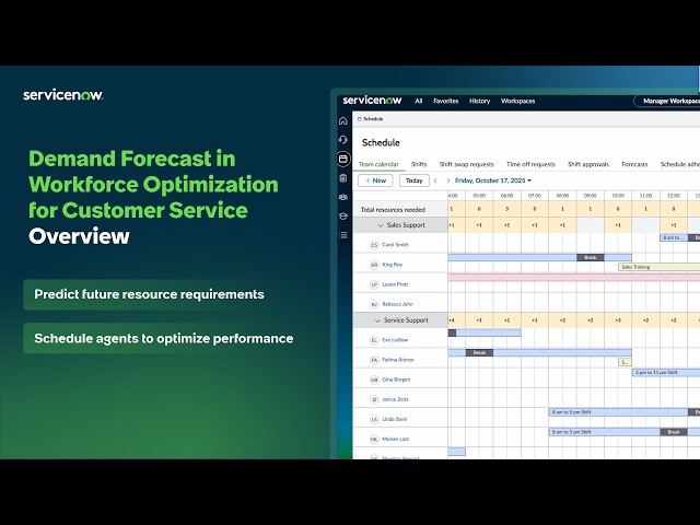 Demand Forecast in Workforce Optimization for Customer Service | Overview