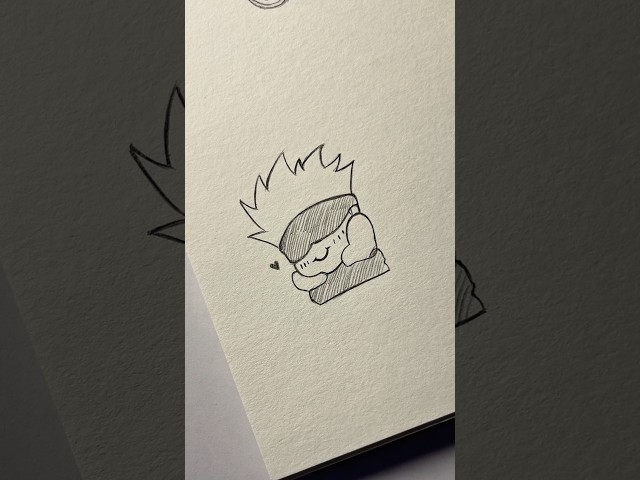Simple things to draw when bored (gojo edition)