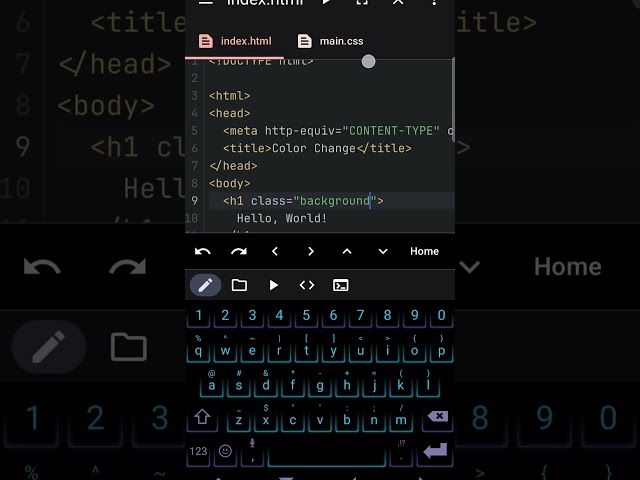 Changing Font Color #css #coding #learning #webdev #education