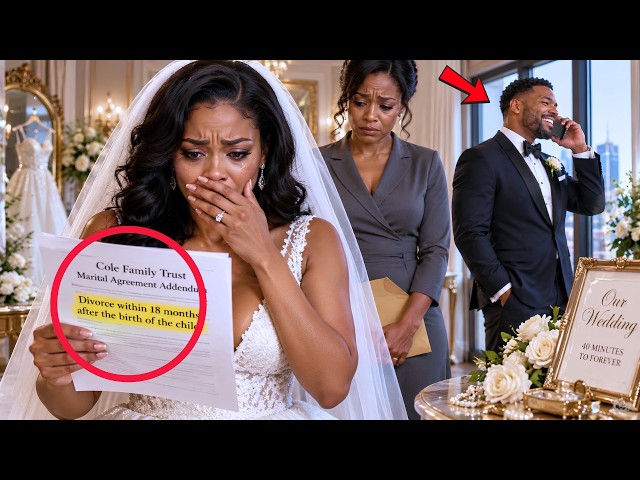 40 Minutes Before Our Wedding, I Learned My Billionaire Groom Planned to Leave Me After I Gave Birth