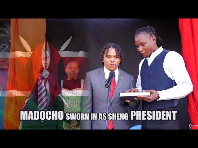 MADOCHO SWORN IN AS KENYA SHENG PRESIDENT | SHENG ZA KANAIRO EPISODE 1