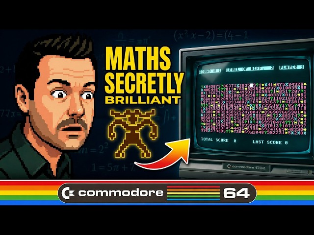 This 1980s C64 BASIC Game Is Secretly a Brilliant Maths Engine