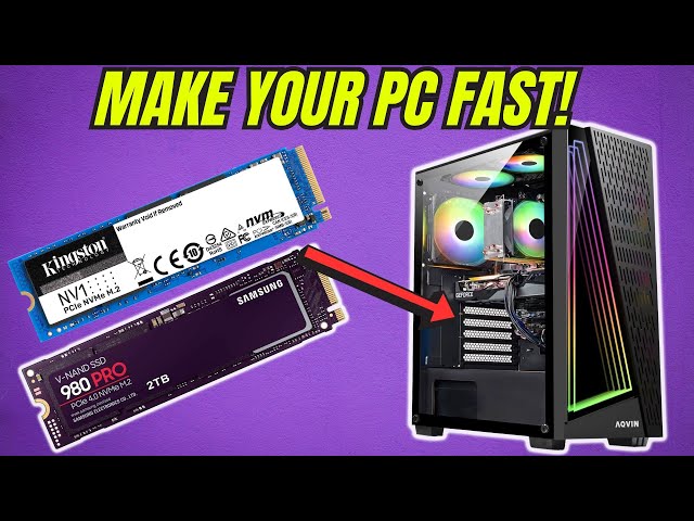 How to Install NVME M.2 SSD and UPGRADE PC Storage - PHIXERO SSD