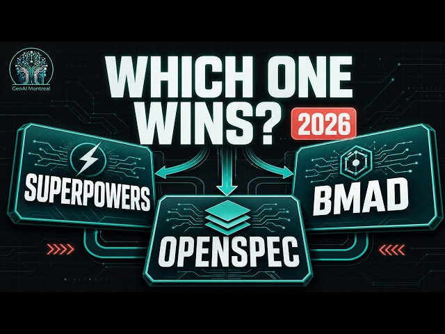 Best Agentic Coding Method in 2026? Superpowers vs BMAD vs OpenSpec