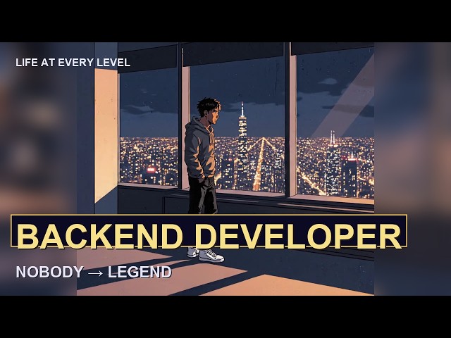 10 Levels of Being a Backend Developer (From Nobody to Legend)