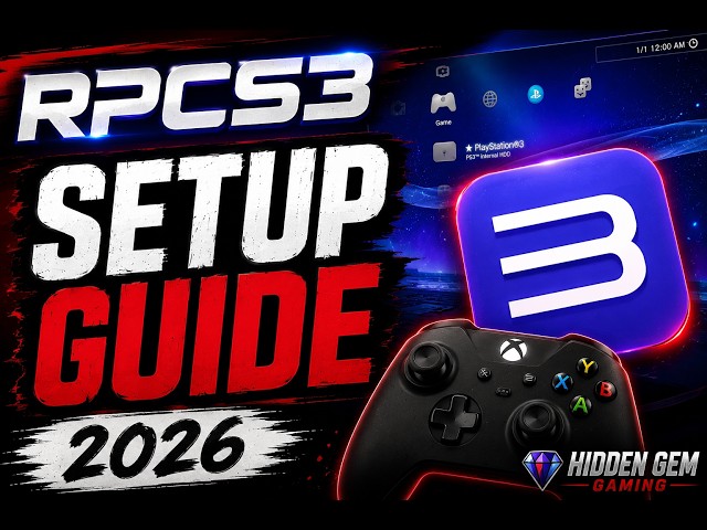 RPCS3 Setup Guide 2026  Fast & Easy