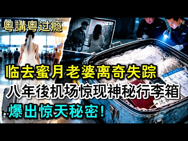 【粵語·廣東話】蜜月旅行出發前，妻子喺機場人間蒸發。八年之後，失物招領處一個行李箱，揭開驚人內幕...