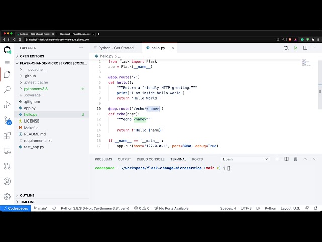 What is Flask and how do you use it?