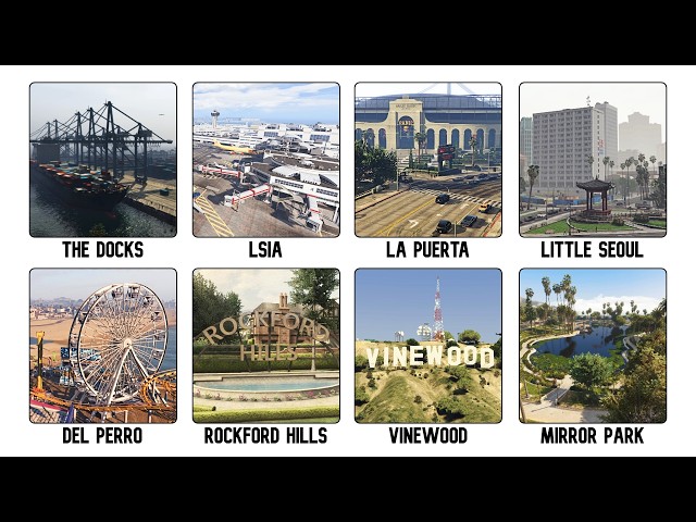 Every District In GTA 5 Explained