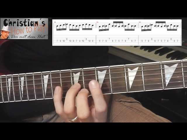 ★Two awesome exercises for more SPEED in solos and lead guitar | Tutorial + Tabs★