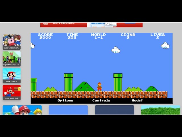 Classic Mario Brother Game -  PTTV