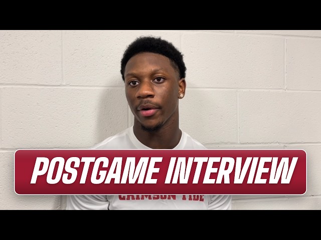Keelon Russell recaps 45-17 road win over Kentucky | Alabama Football