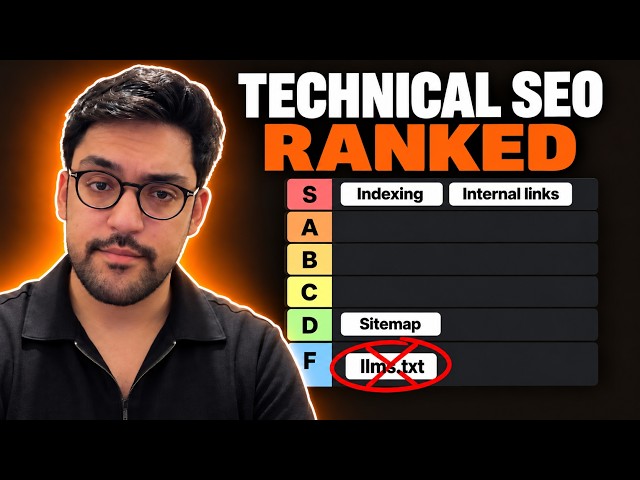 Technical SEO Tier List 2026