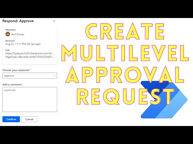 Power Automat Multi Level Approval Claim Workflow - Claim Request Part 6
