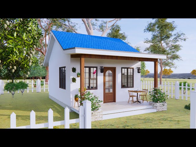 Gorgeous Small House Design  with 5x6m (320sqft) | Exploring Tiny House