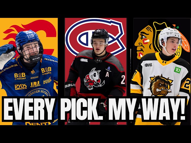 2026 NHL FULL 1ST ROUND MOCK DRAFT | My Pick For Every Team !