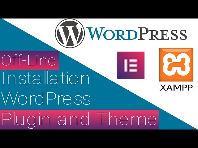 How To Install Off-Line Wordpress Plugin and Theme - Elementor & OceanWp