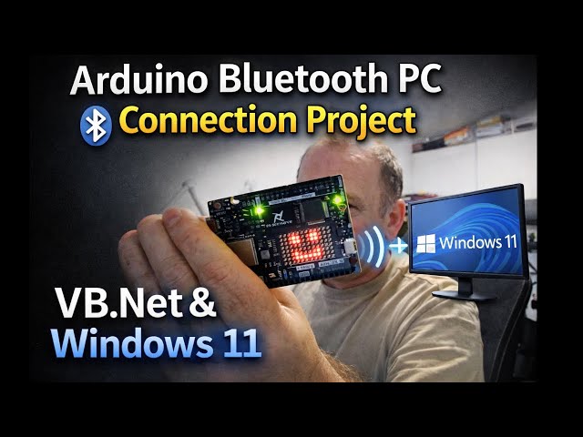 Arduino Bluetooth PC Control Project - VB.Net