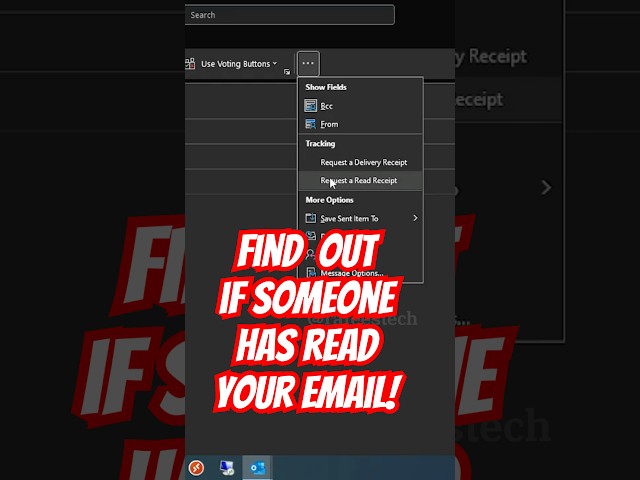 Find out if someone has read your email! #shorts