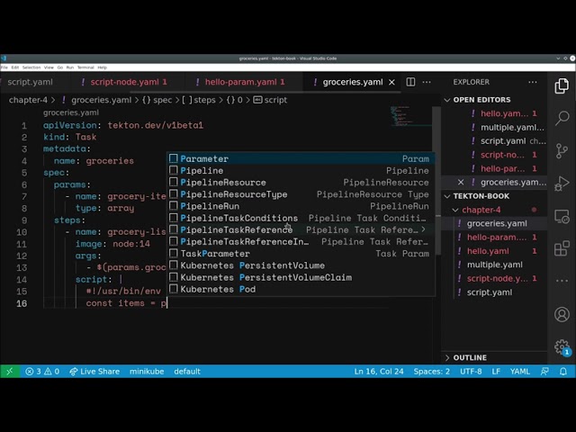 Building CI/CD Systems Using Tekton | 4. Stepping into Tasks