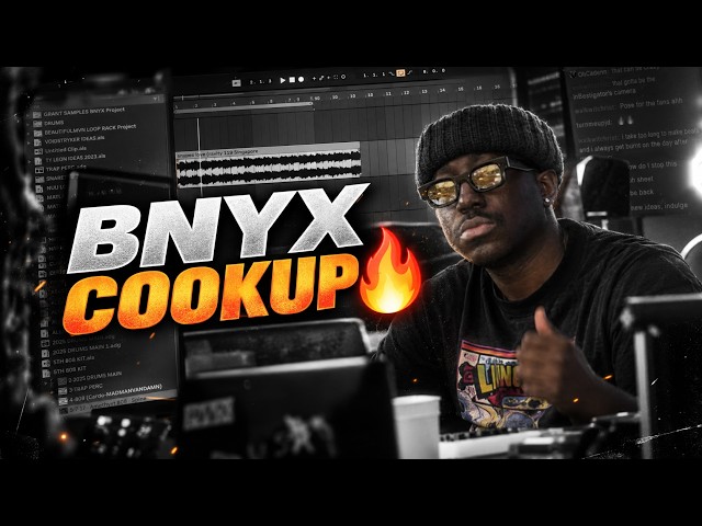 BNYX Makes a CRAZY Sample  Beat 🔥 | Ableton Cook Up
