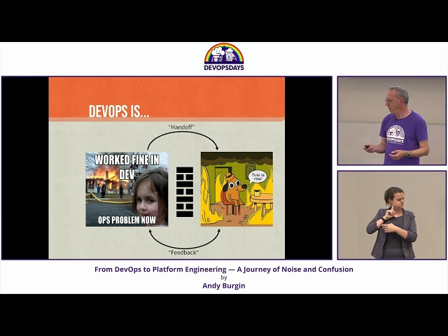 Andy Burgin - From DevOps to Platform Engineering — A Journey of Noise and Confusion