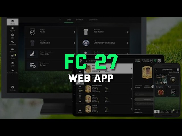 FC27 REACTS + WEB APP!