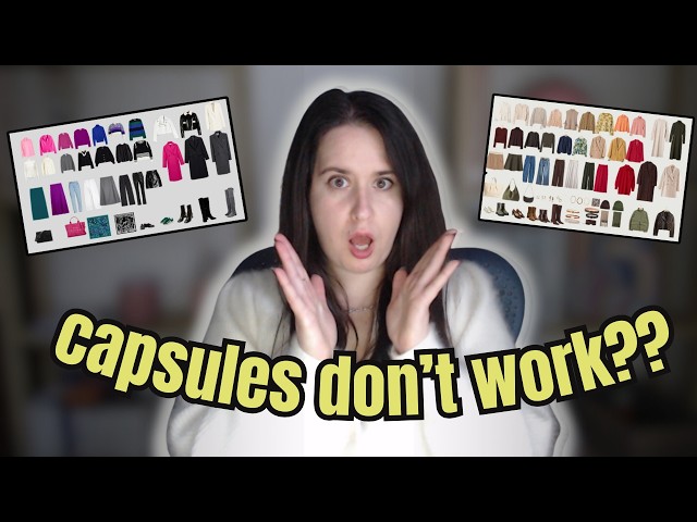 10 *surprising* reasons why a capsule wardrobe isn't working for you