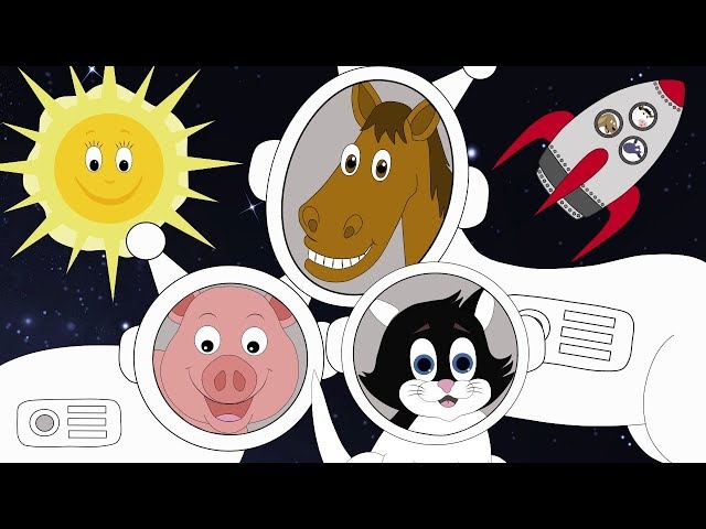 Zoom Zoom Zoom, We're Going to the Moon! Nursery Rhyme for Babies and Toddlers from Sing and Learn!