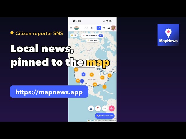 Your neighborhood always has news — now it has a map | MapNews
