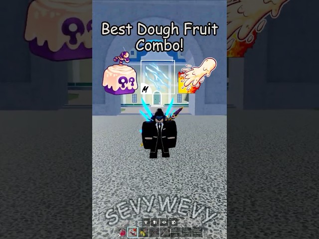 Best Dough Fruit Combo In Blox Fruits! #roblox #bloxfruits #shorts