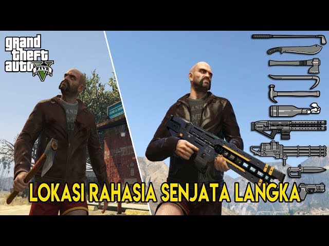 GTA V - ALL WEAPON LOCATIONS (WITH MAP)