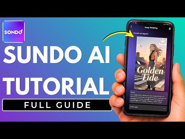 HOW TO USE SONDO AI COMPLETE TUTORIALS (Step By Step Guide)