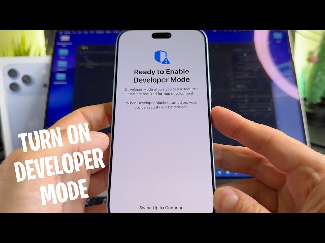 How to Turn On/Off Developer Mode on iPhone 18 Pro / 18 Pro Max