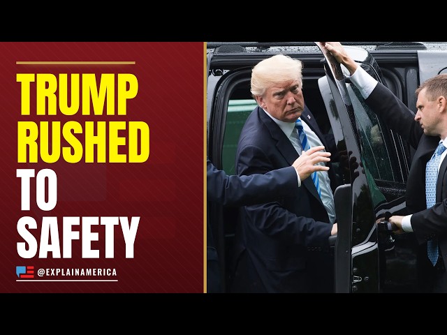 BREAKING: Trump Rushed To Safety - FBI Swoops In