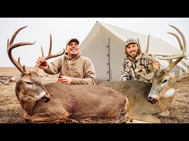 Camping to Hunt 2 BIG BUCKS!