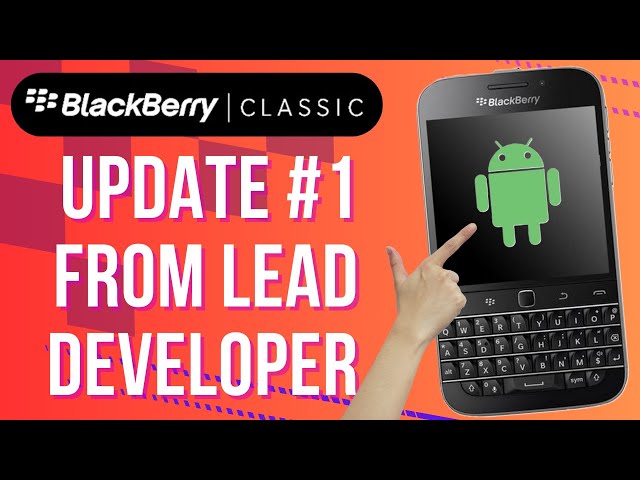 What's old is new again, resto-modding the BlackBerry Classic!