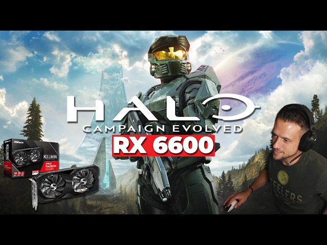 Testing the RX 6600 in Halo Campaign Evolved