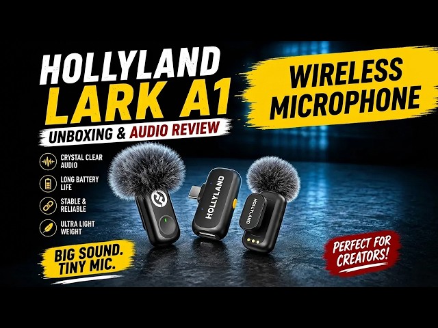 Hollyland Lark A1 – Is This the Best Budget Mic Under $100?