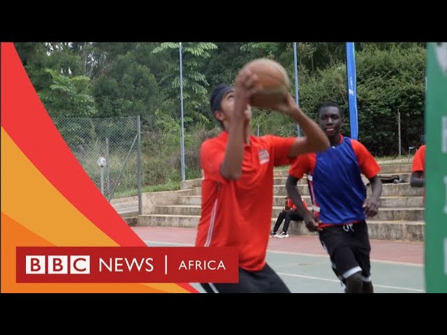 The Kenyan teen basketball team taking on the world - BBC What's New