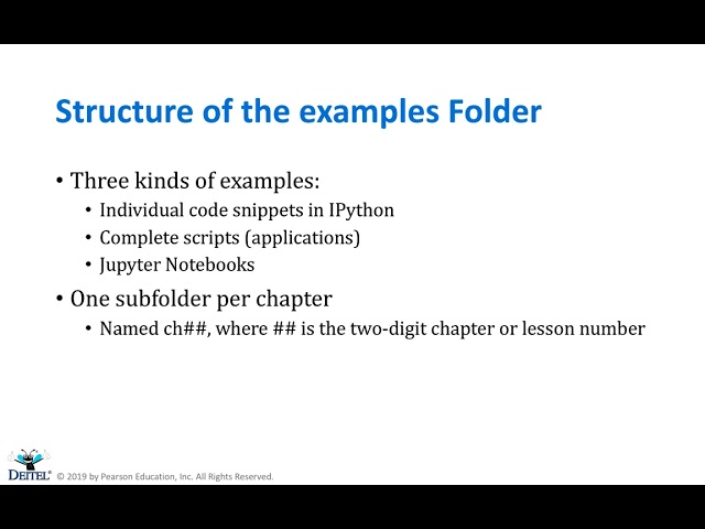Python Fundamentals #004 — Structure of the Examples Folder