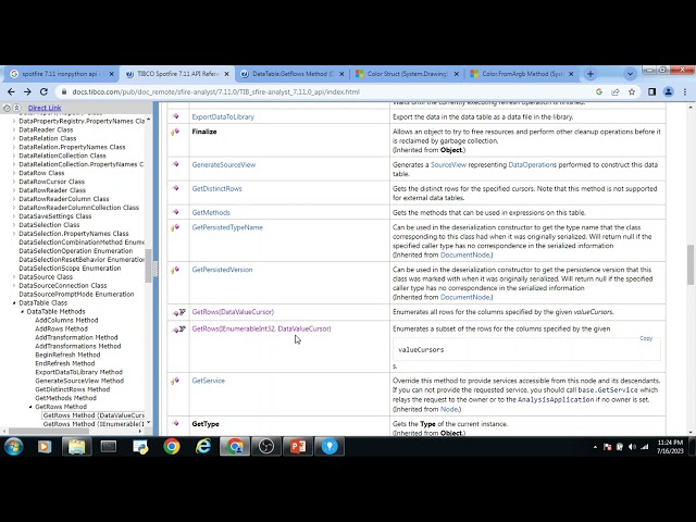 IronPython in Spotfire - Session 6 (Accessing marked rows)