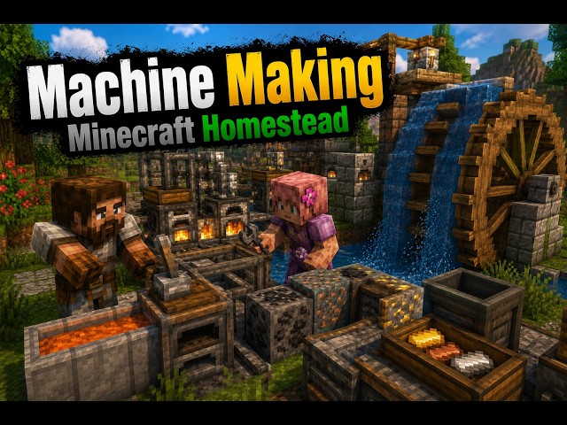 MC Homestead w Jlgaming Ep8 -Machine Making!