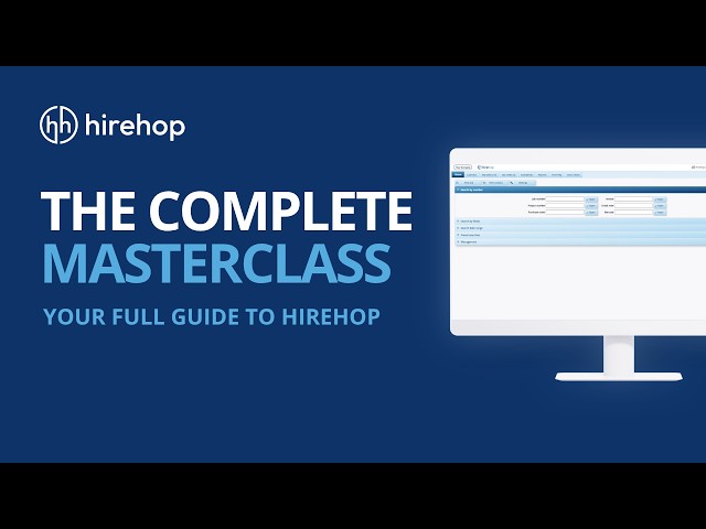 Full Platform Walkthrough & Demo - HireHop Equipment Rental Software