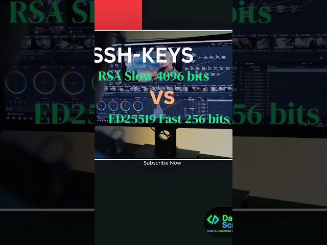RSA vs ED25519 SSH Keys | Which One Should You Use in 2026? #linuxcommandlinetutorial #programming