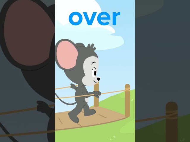 Kindergarten Sight Words: Over | ABCmouse #learning #education #sightwordsforkids #kindergarten