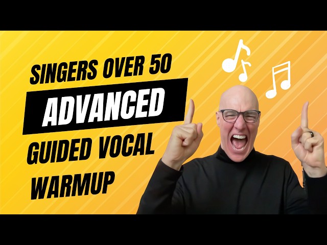 Advanced Daily Vocal Warmup for Singers Over 50 (Follow Along)
