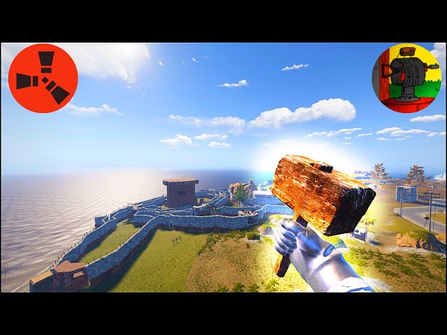 3v8 DEFENDING OFFLINE RAID AT THE LAST MINUTE - Rust Console